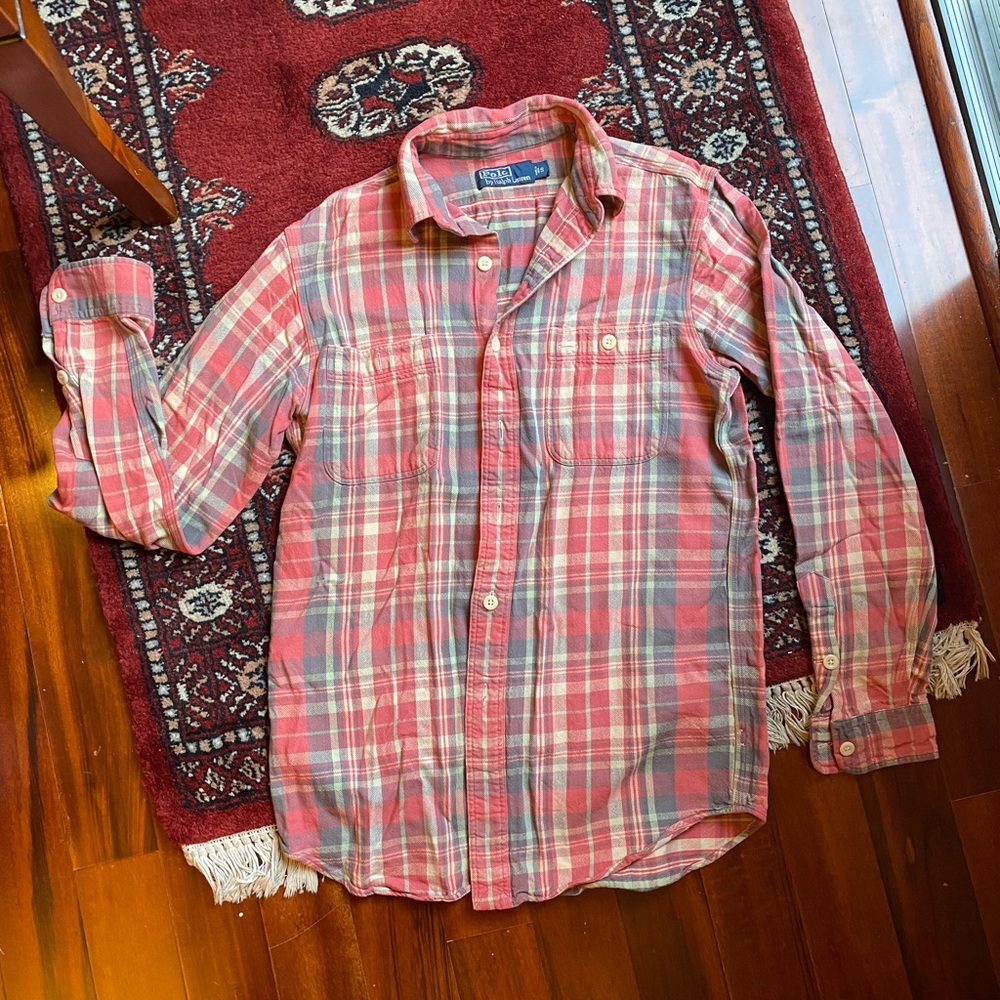 Ralph Lauren button down boyfriend fit size small